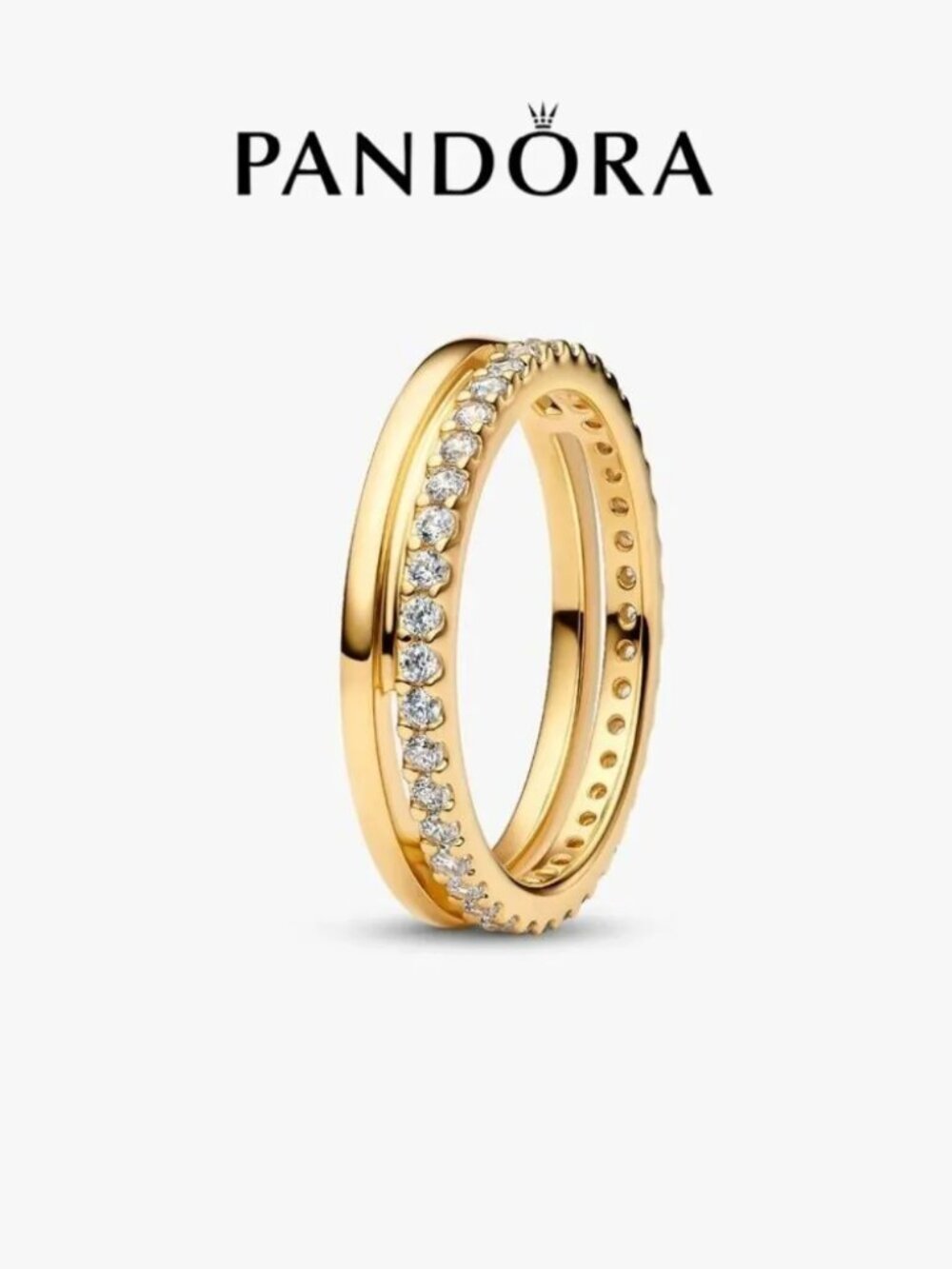 Pandora Double Band Ring